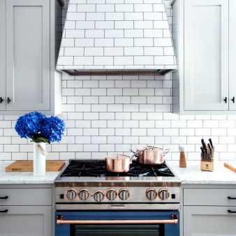 White subway tile kitchen backsplashes for modern kitchen