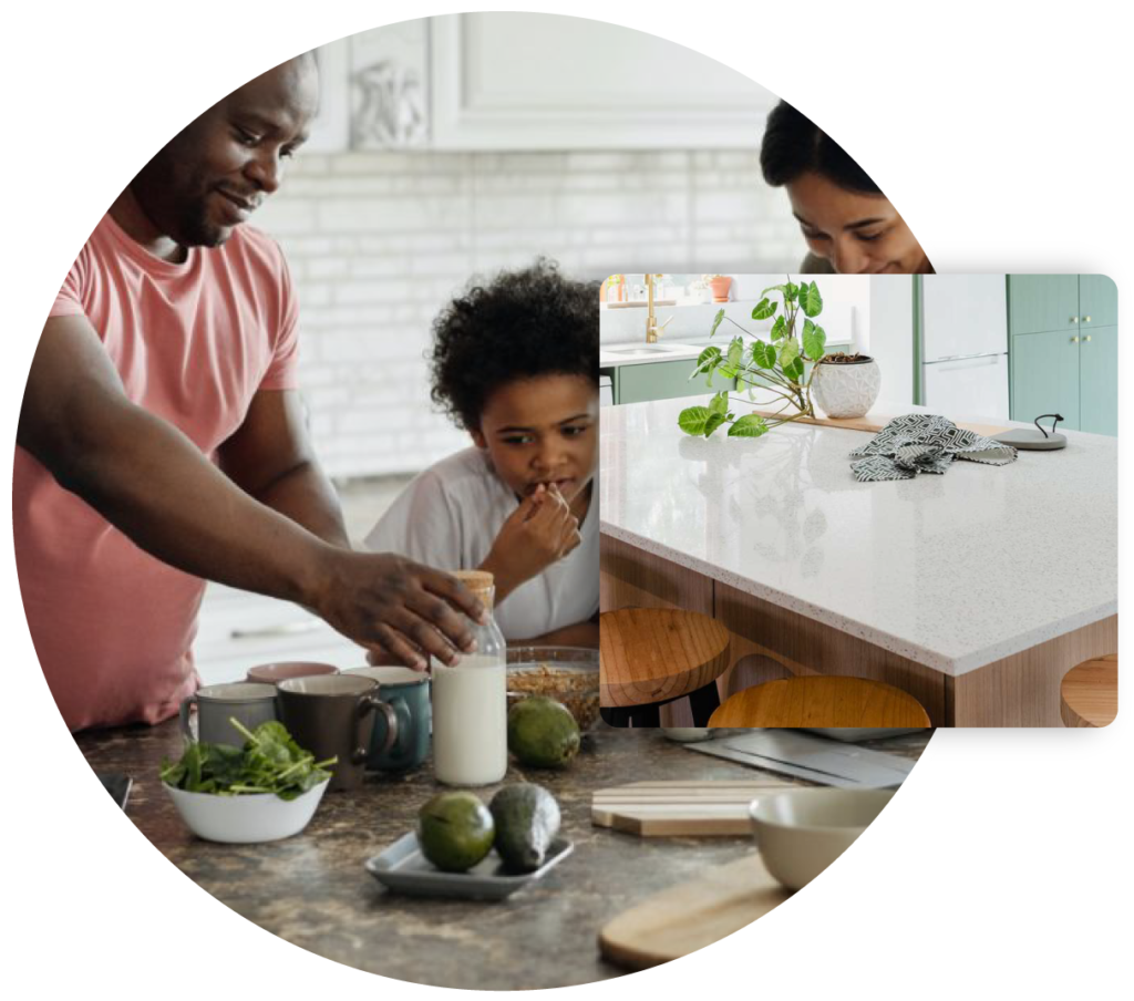 kitchen countertop installation