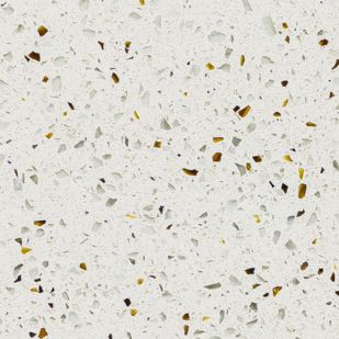 White Recycled Glass Countertops
