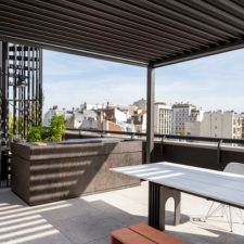 Dekton Laurent outdoor use grill and tables